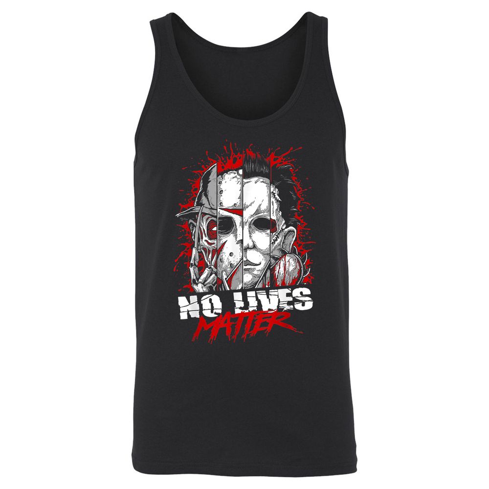 Unisex Jersey Tank - JN2LDGMD - Black - 1