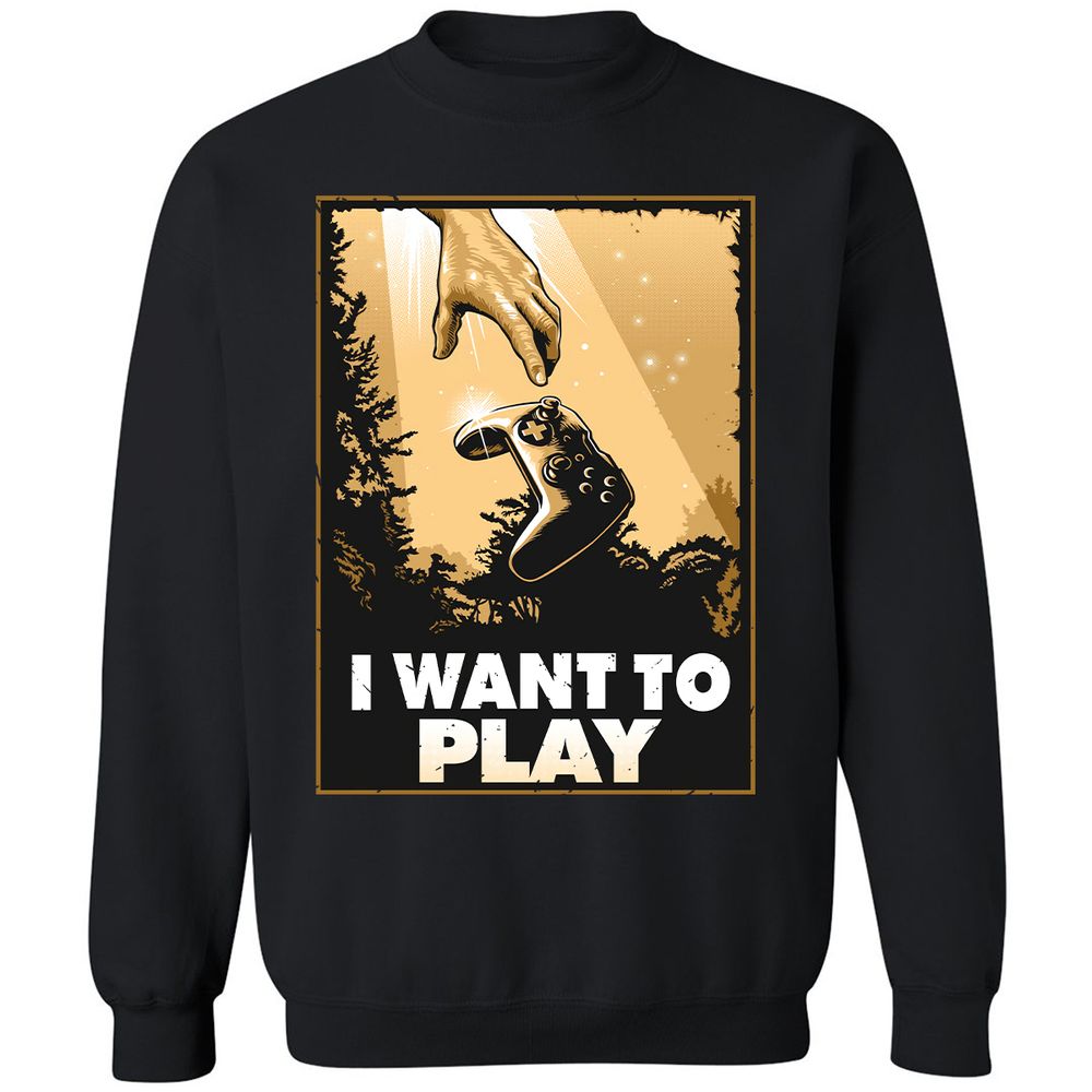 Classic Unisex Sweatshirt - W58TL4SJ - Black - 1