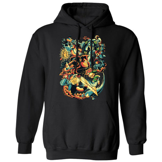 Classic Unisex Hoodie - K8SSA7NQ - Black - 1