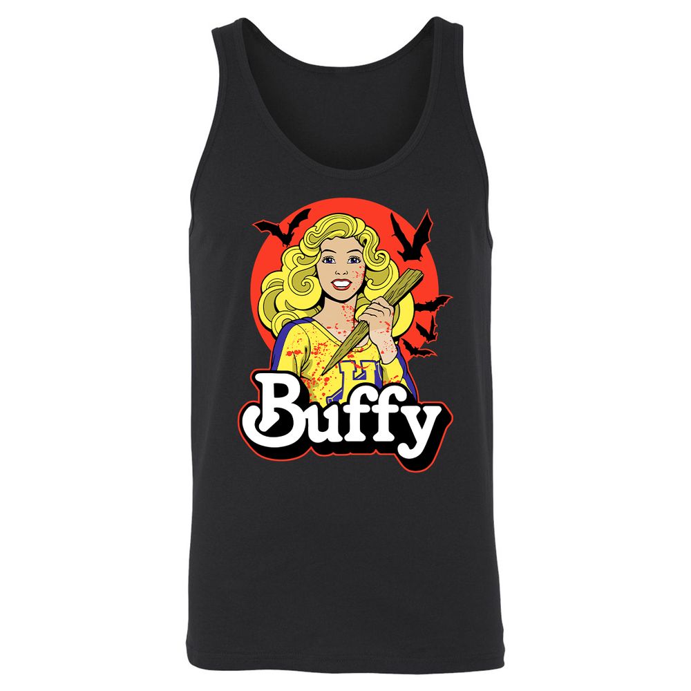 Unisex Jersey Tank - SM17YN9Q - Black - 1