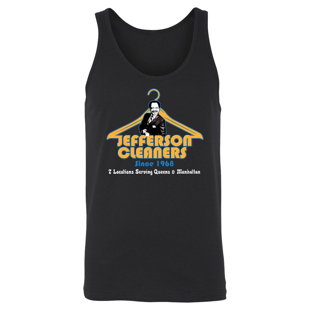 Unisex Jersey Tank - VYK9546B - Black - 1