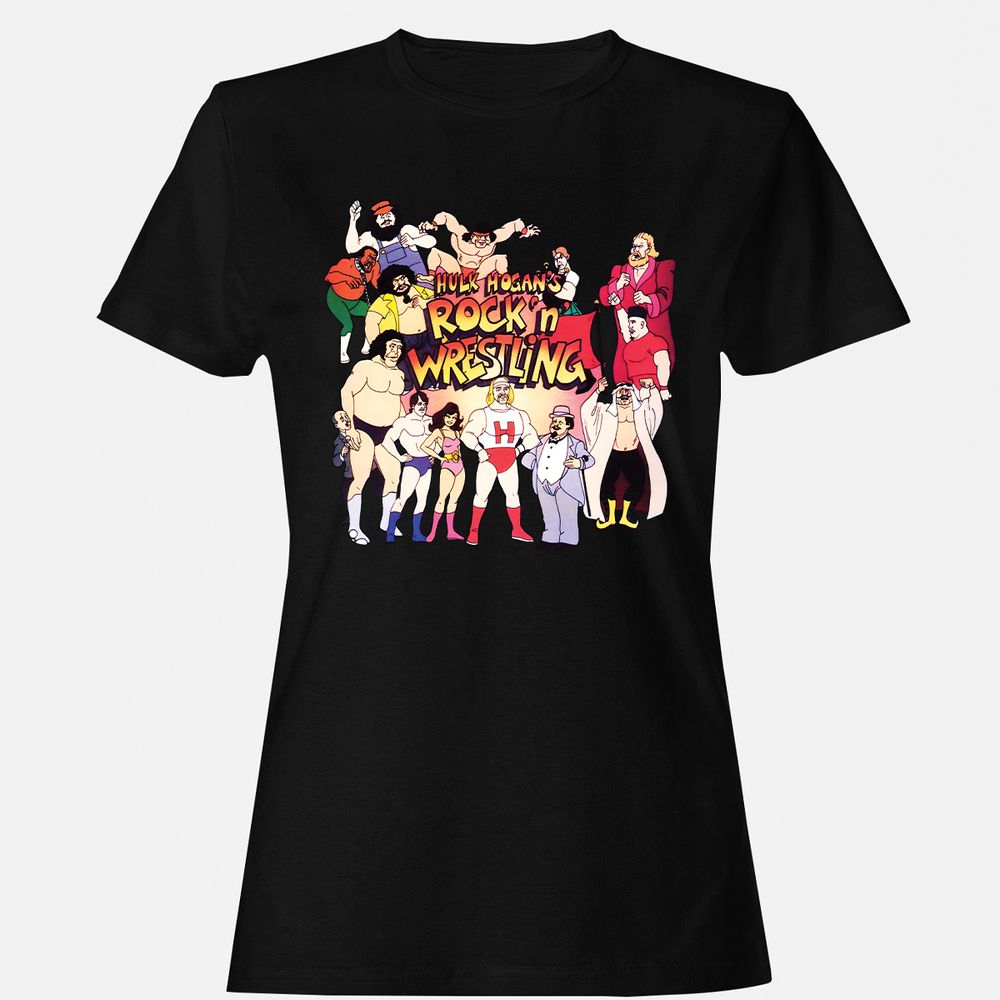Women's T-Shirt - U8JVPBZP - Black - 1