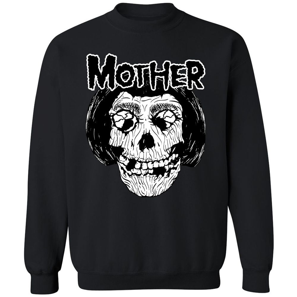 Classic Unisex Sweatshirt - Q74XLSVY - Black - 1