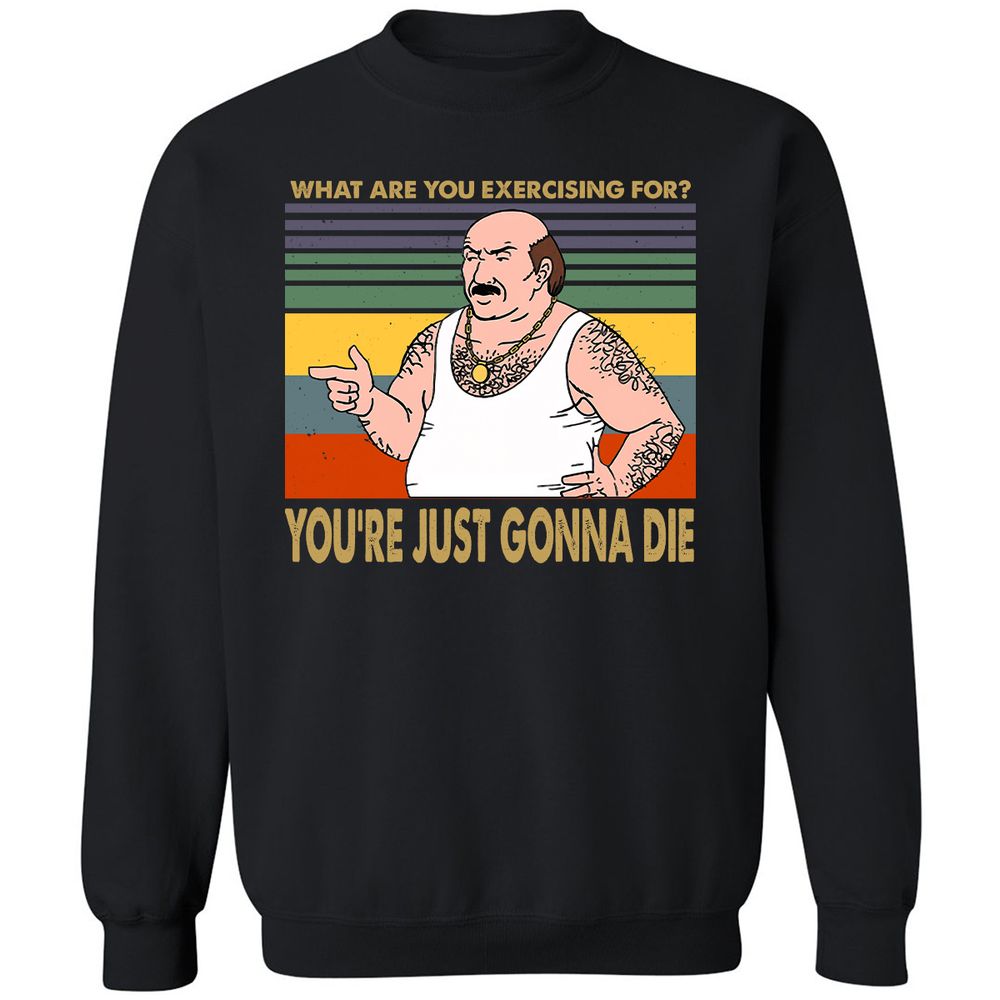 Classic Unisex Sweatshirt - S8P69CRE - Black - 1