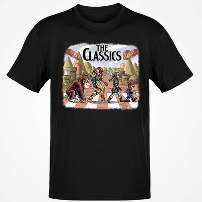Classic Unisex T-Shirt - 5NL1ZA7N - Black - 1