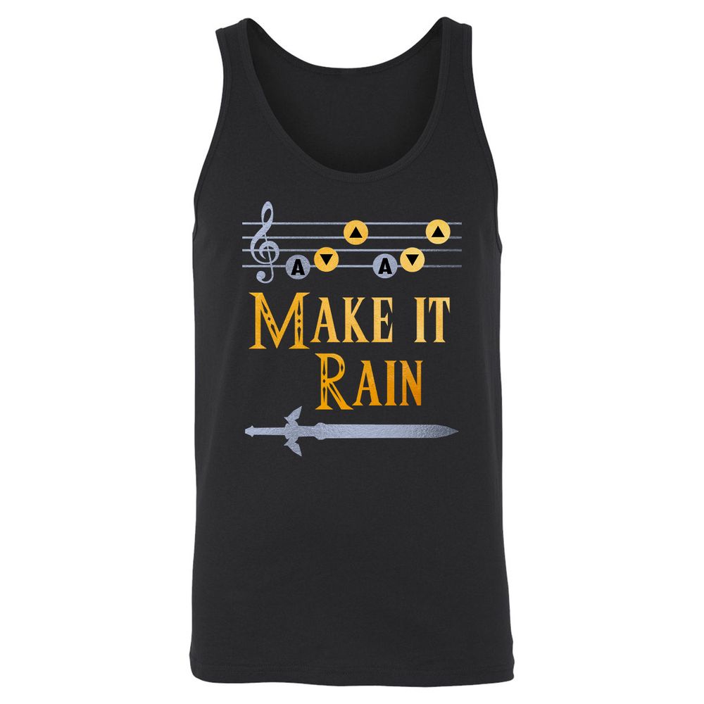 Unisex Jersey Tank - 7EQKSK5Q - Black - 1