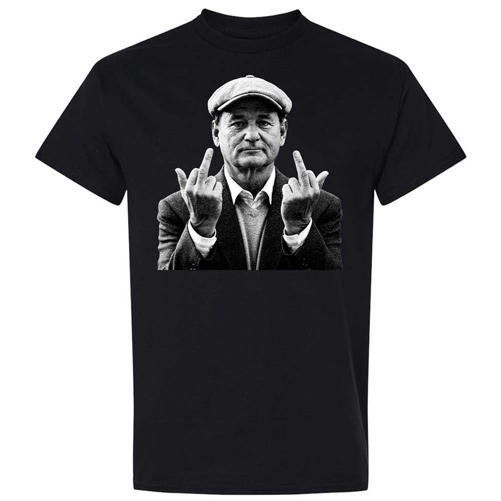 Bill Murray Middle Finger - Black - 1