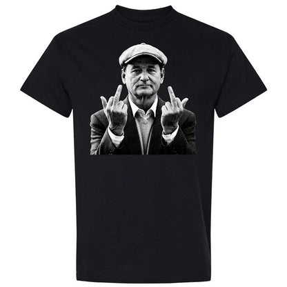 Bill Murray Middle Finger - Black - 1