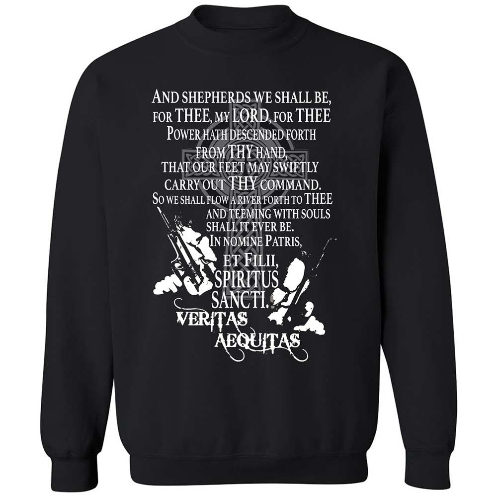 Classic Unisex Sweatshirt - Y53KW6GS - Black - 1