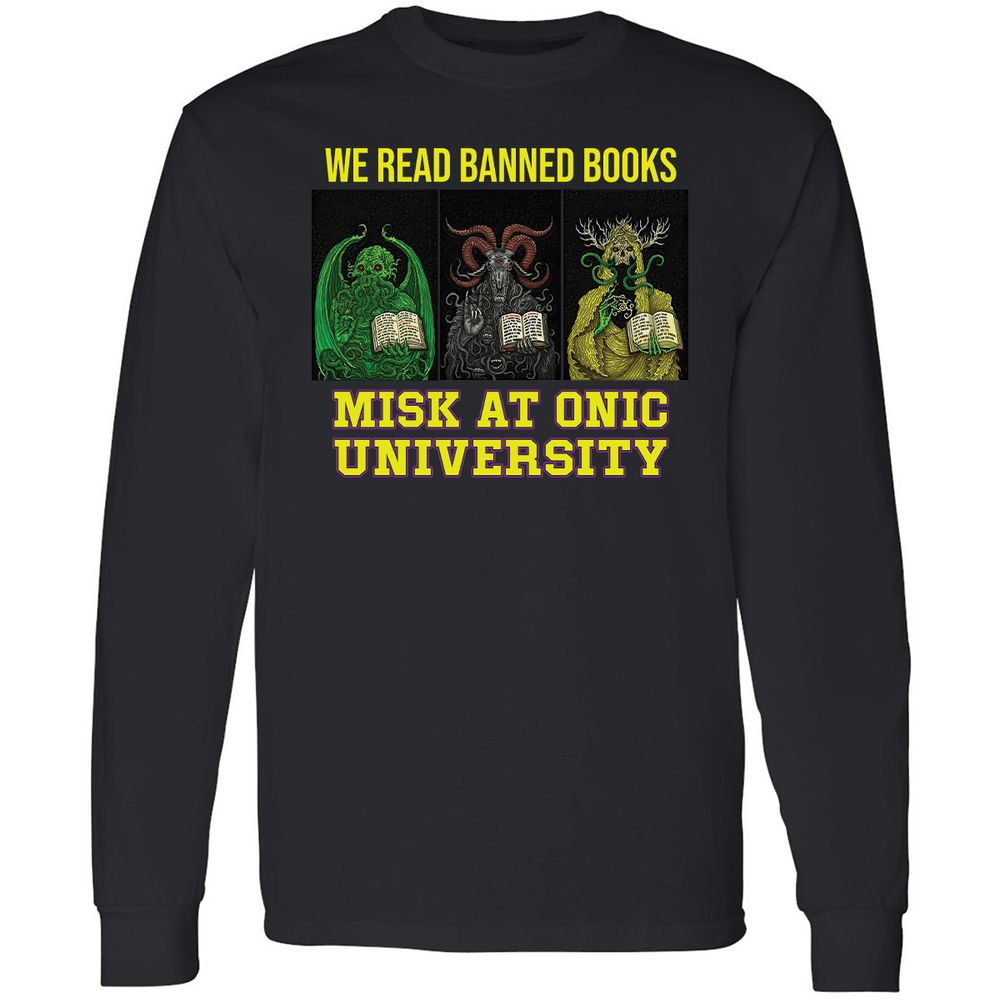 Long Sleeve T-Shirt - S7XJ4RUN - Black - 1