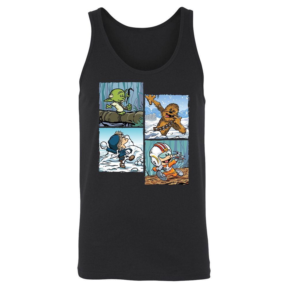Unisex Jersey Tank - MZ3GY1NM - Black - 1