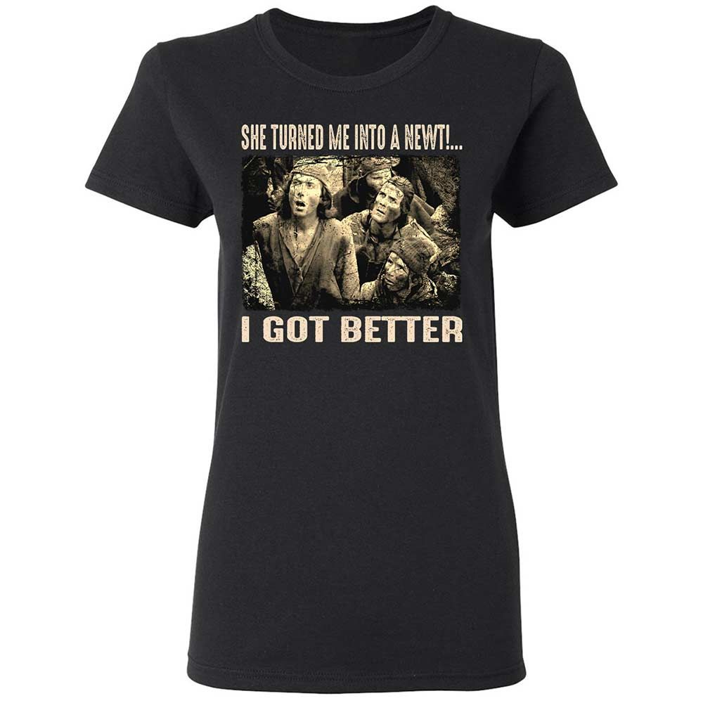 Women's T-Shirt - ZEFCNV26 - Black - 1