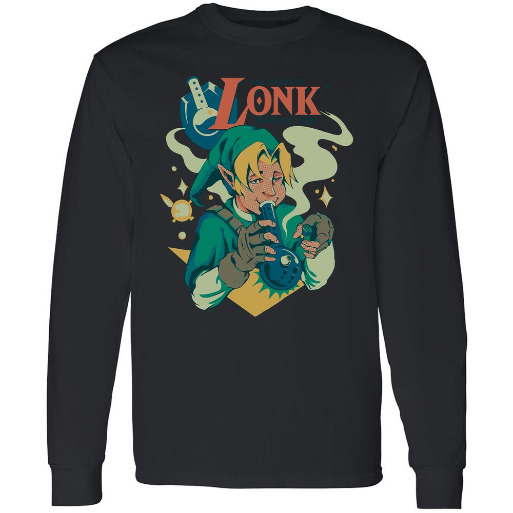 Long Sleeve T-Shirt - UGBB5T64 - Black - 1