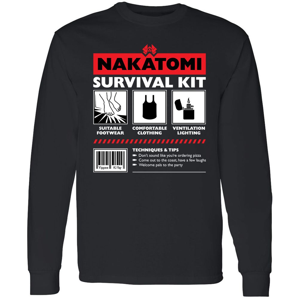 Long Sleeve T-Shirt - SKBS9EKK - Black - 1