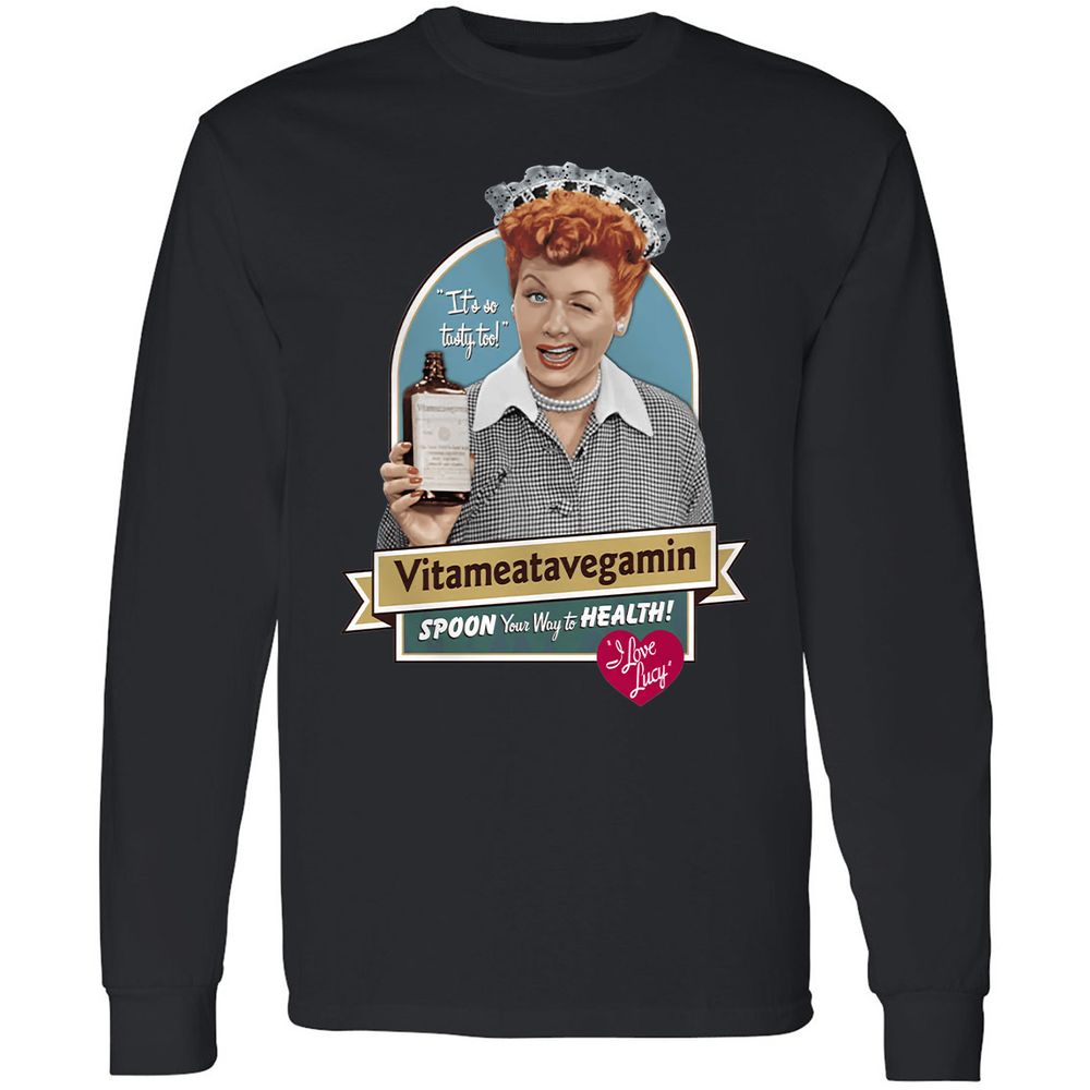 Long Sleeve T-Shirt - 8L6BJWEQ - Black - 1