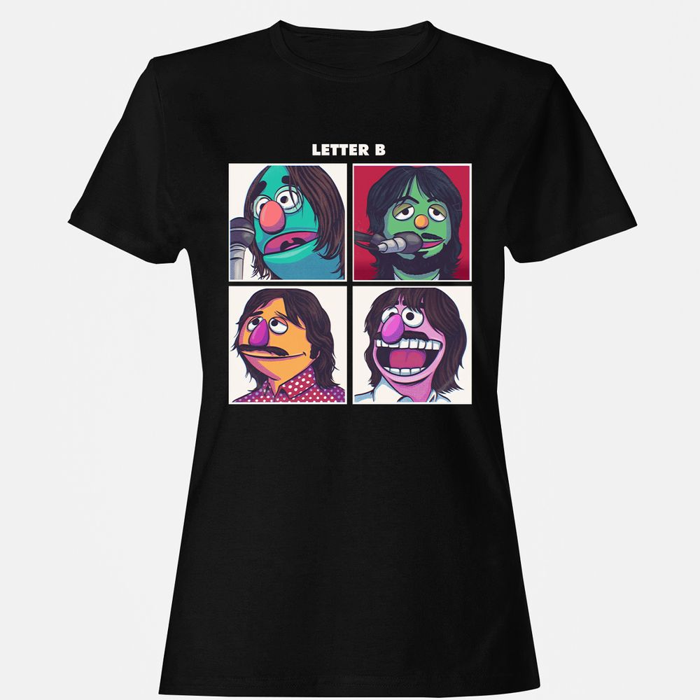 Women's T-Shirt - 197H5XBG - Black - 1
