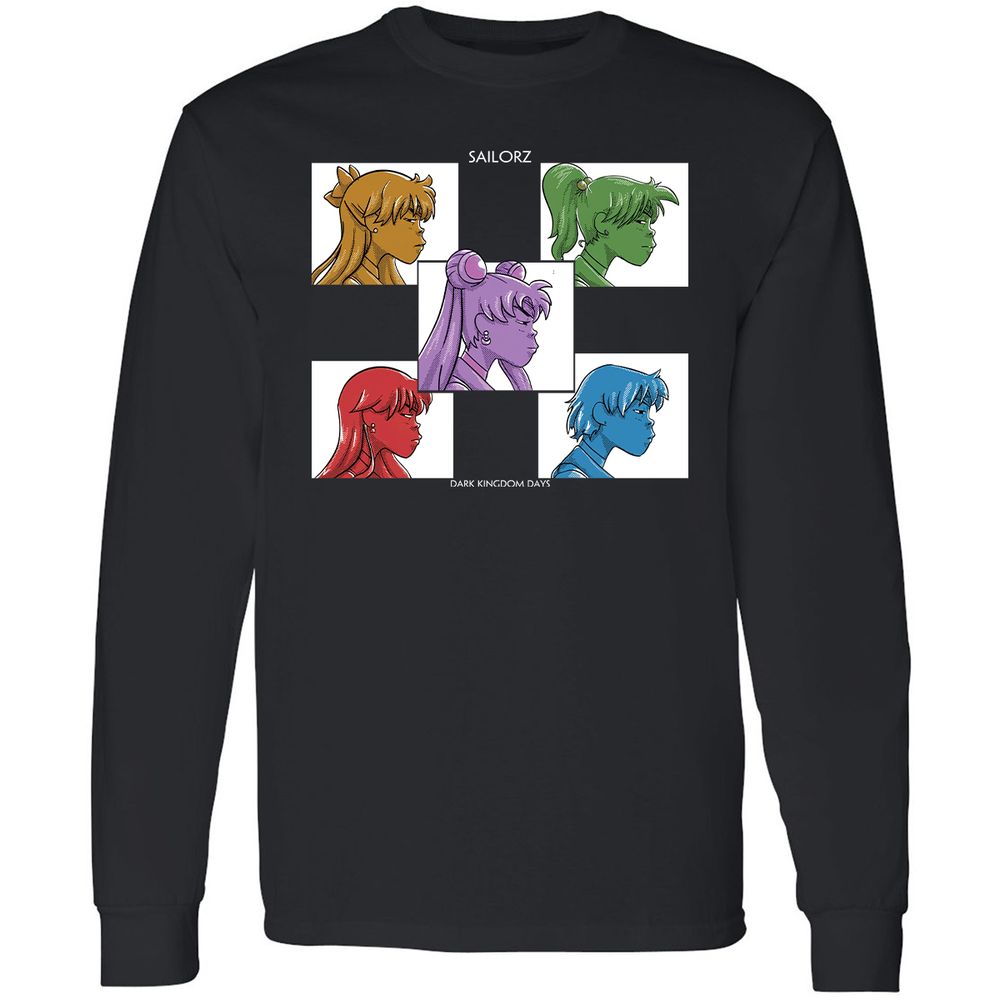 Long Sleeve T-Shirt - VXZZD6P4 - Black - 1