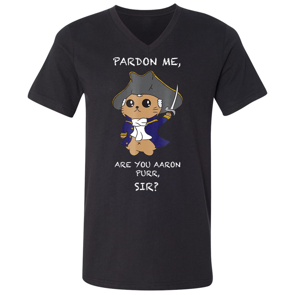 Unisex V-Neck T-Shirt - 1KCKLWAA - Black - 1