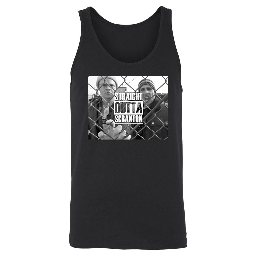Unisex Jersey Tank - D5R9P8AV - Black - 1
