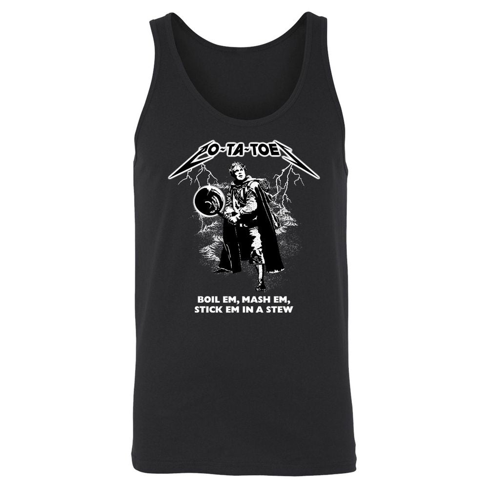 Unisex Jersey Tank - RF3SAS4E - Black - 1