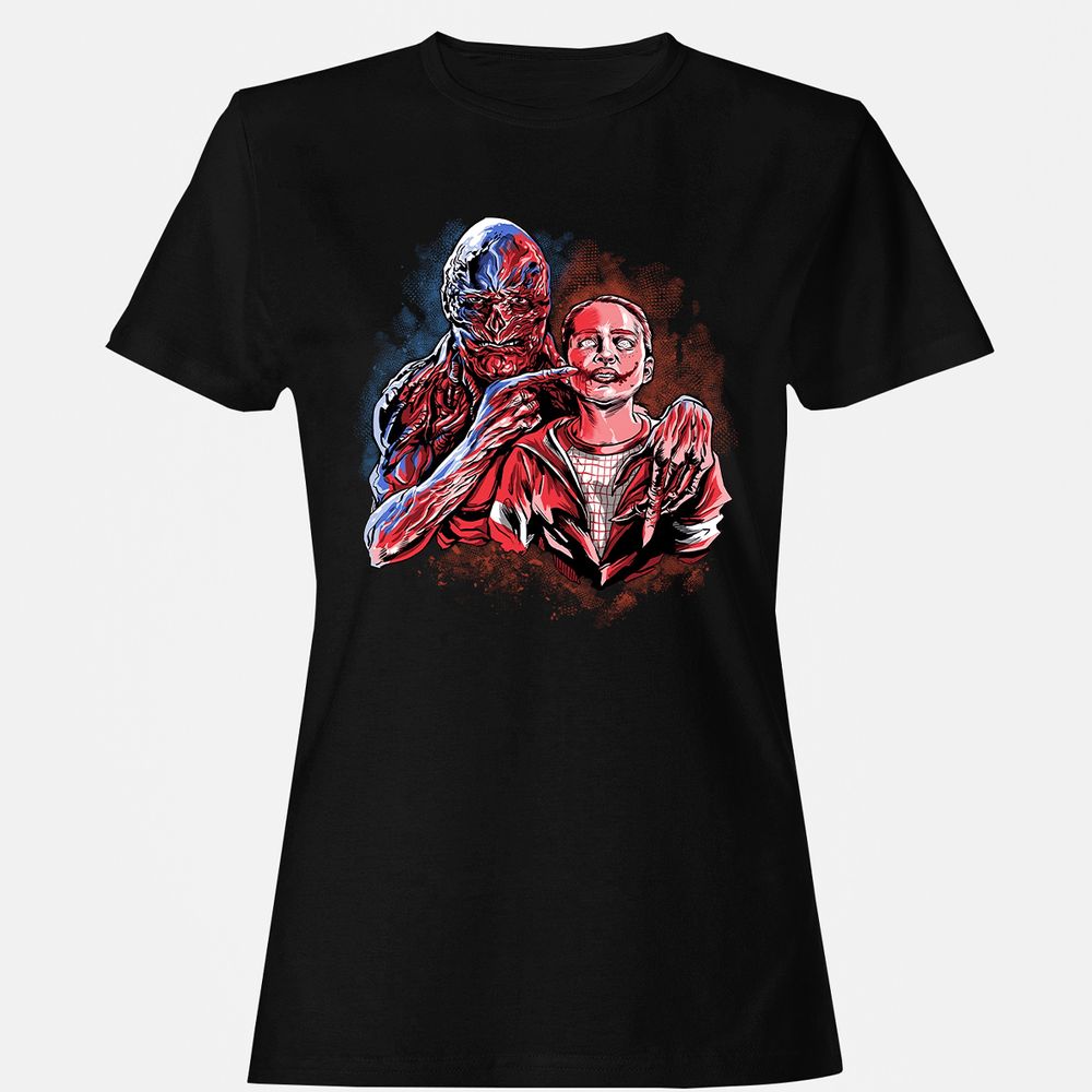 Women's T-Shirt - LVJPGUTB - Black - 1