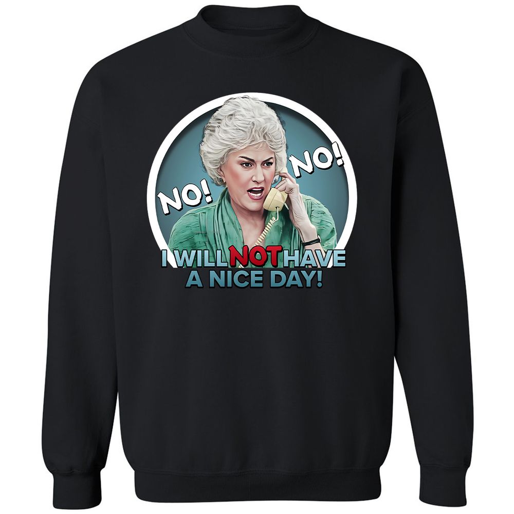 Classic Unisex Sweatshirt - 7TXNXELJ - Black - 1