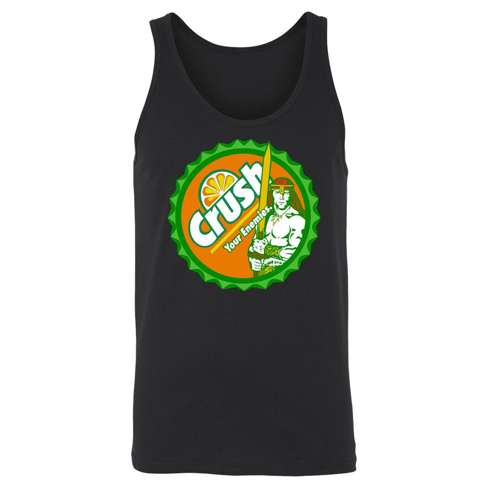 Unisex Jersey Tank - CSMGDKE7 - Black - 1