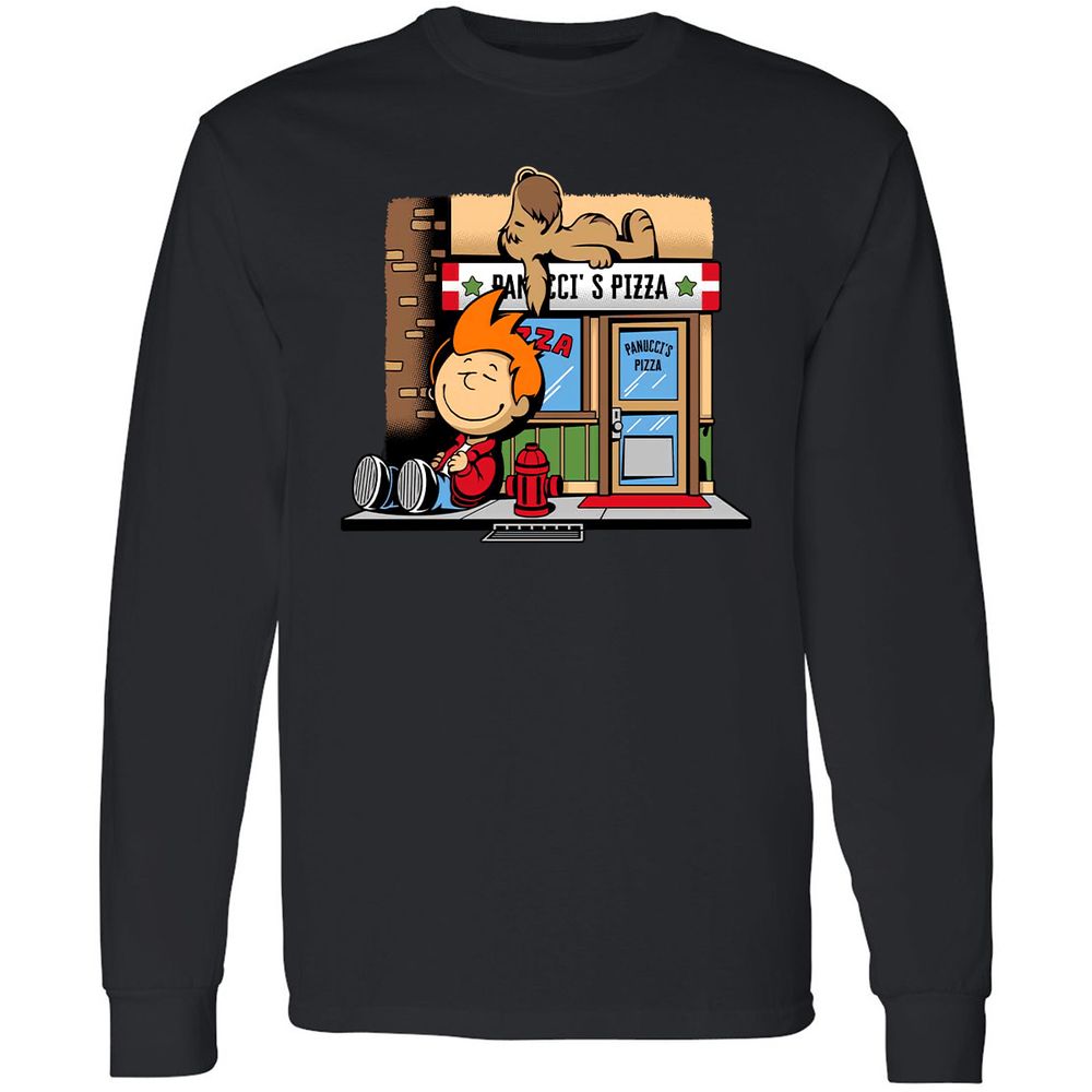 Long Sleeve T-Shirt - Y1YWW32G - Black - 1