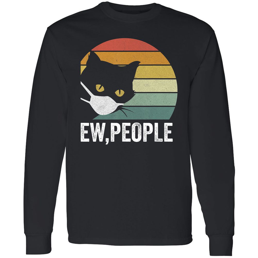 Long Sleeve T-Shirt - NQZV5AXT - Black - 1