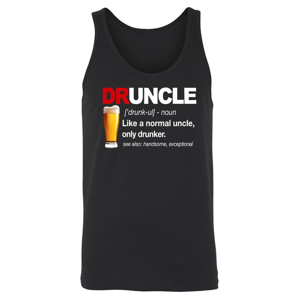 Unisex Jersey Tank - HG7Z93CM - Black - 1