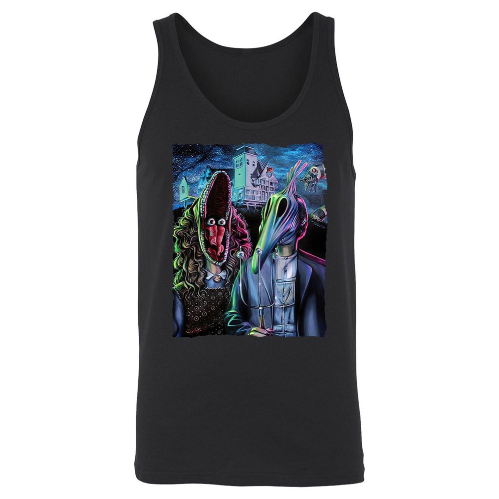 Unisex Jersey Tank - EUWP6YQQ - Black - 1