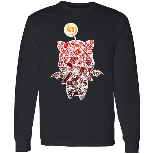 Long Sleeve T-Shirt - P65JJK2T - Black - 1