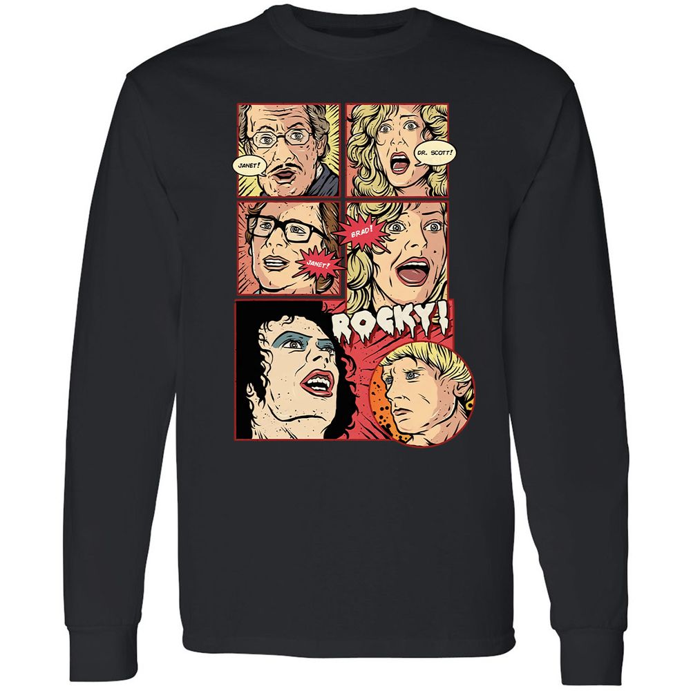 Long Sleeve T-Shirt - 3WSV7G8C - Black - 1