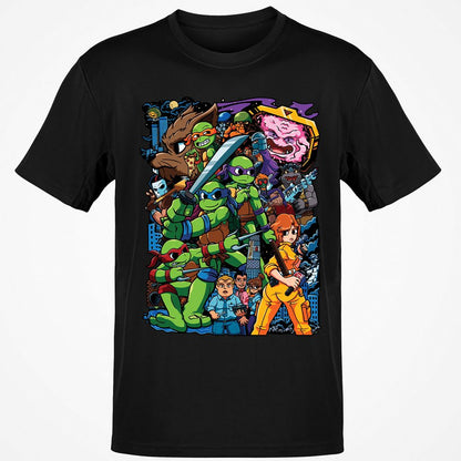 Classic Unisex T-Shirt - HUMQPNWC - Black - 1