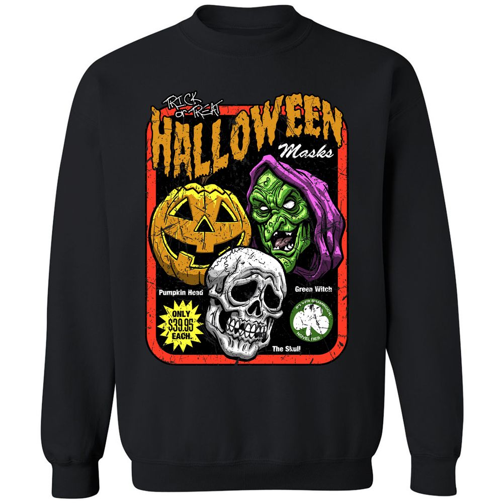 Classic Unisex Sweatshirt - 3GRMCFXS - Black - 1