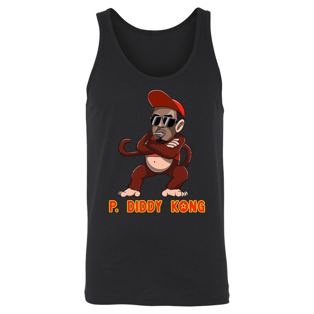 Unisex Jersey Tank - EVD2BQXC - Black - 1