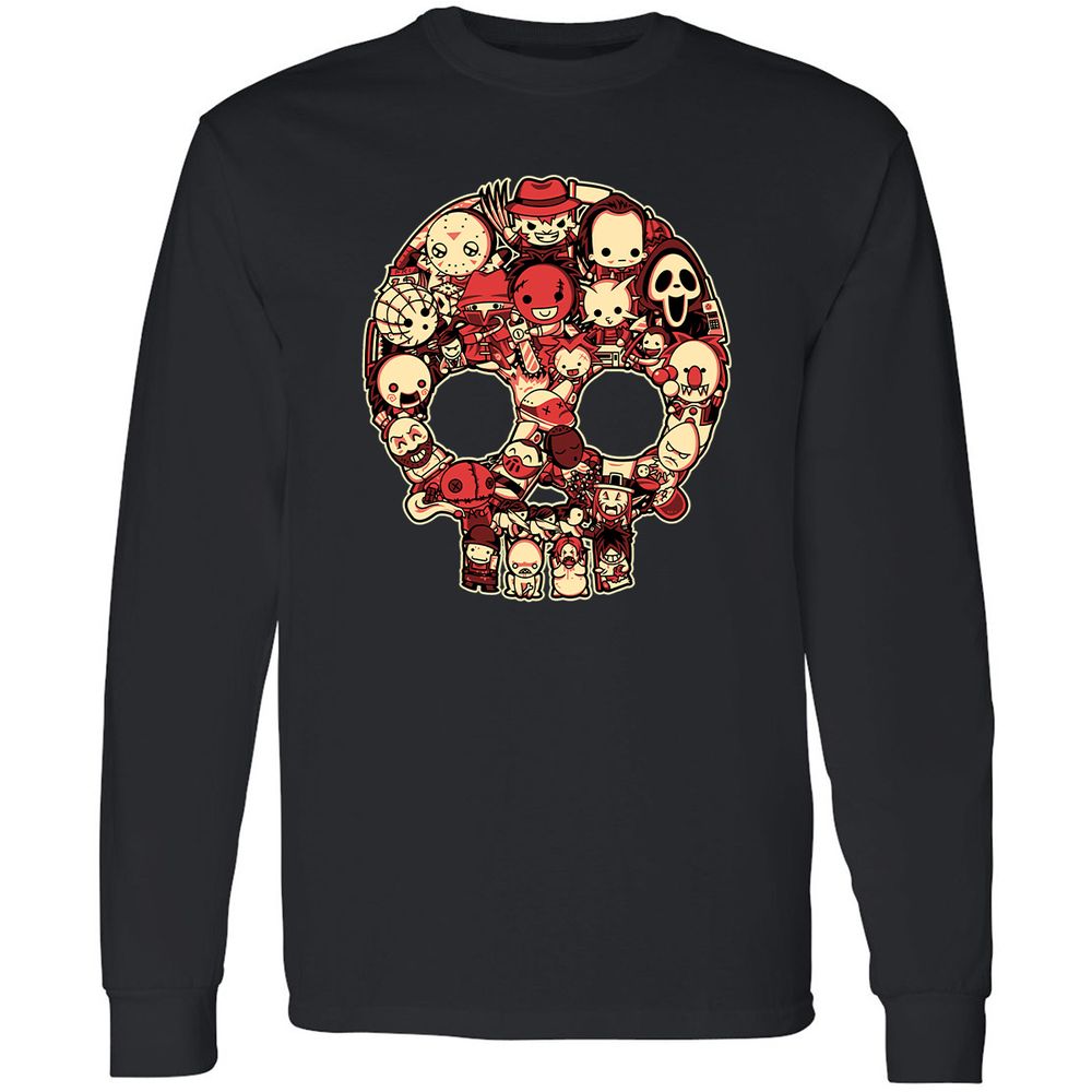 Long Sleeve T-Shirt - 8N6NQRSF - Black - 1