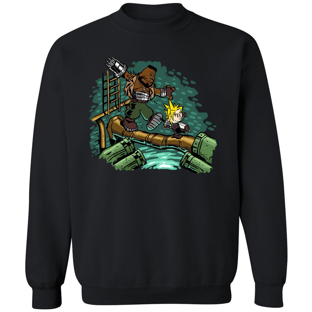Classic Unisex Sweatshirt - LF2G462Q - Black - 1