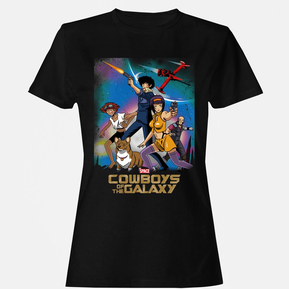 Women's T-Shirt - EEFAU4G6 - Black - 1