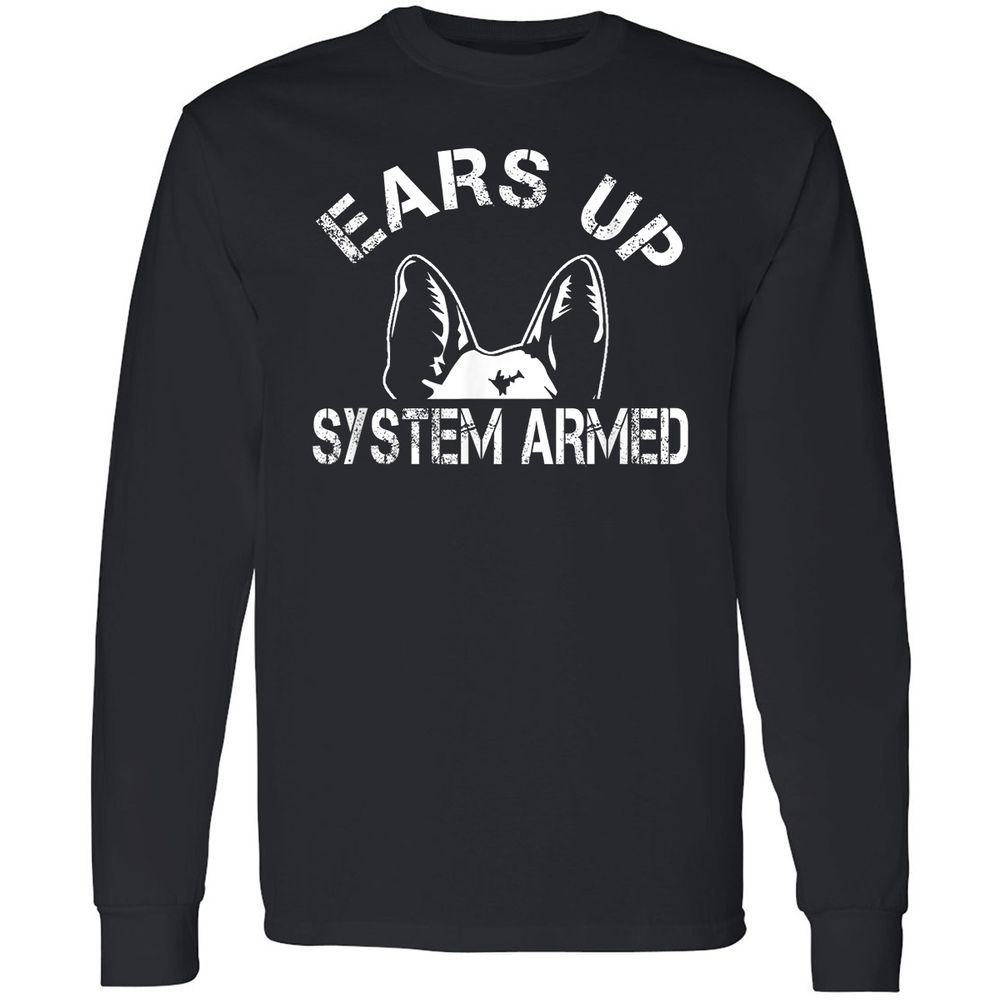 Long Sleeve T-Shirt - ZQDK4PL4 - Black - 1