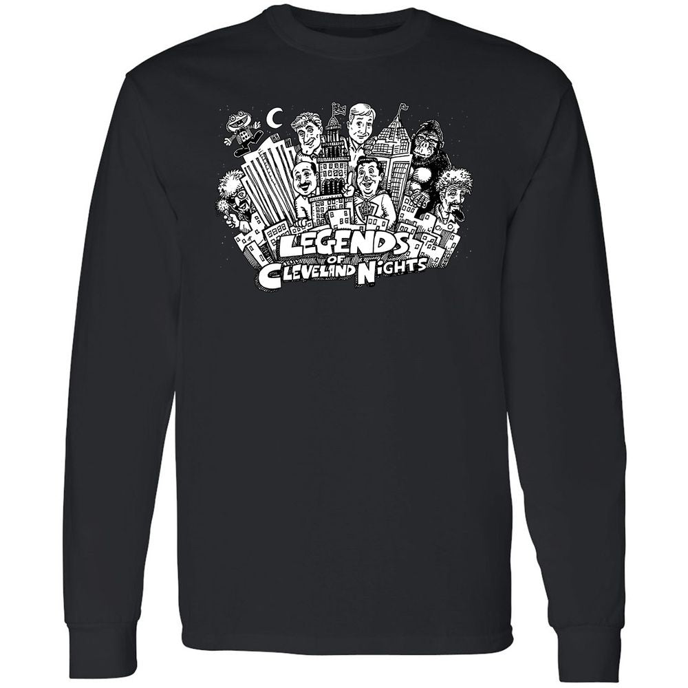 Long Sleeve T-Shirt - GN17HYVP - Black - 1