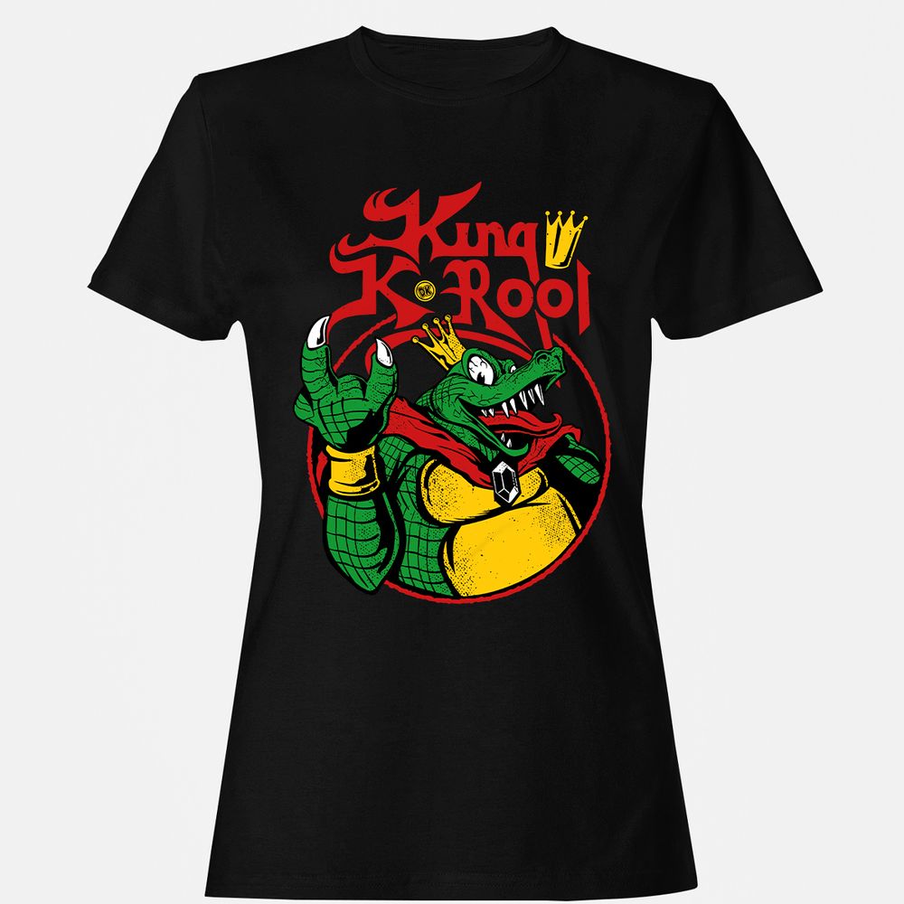 Women's T-Shirt - E1CYF88K - Black - 1