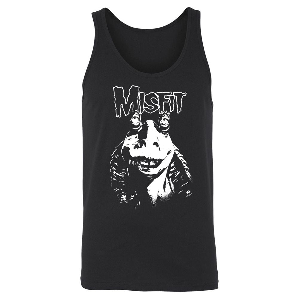 Unisex Jersey Tank - UM94G3EG - Black - 1