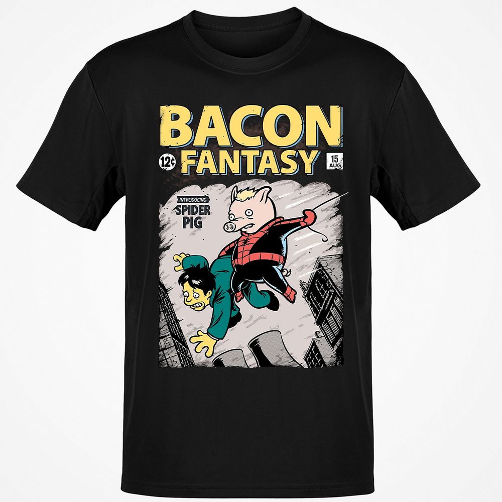 Classic Unisex T-Shirt - F5BKP6DD - Black - 1