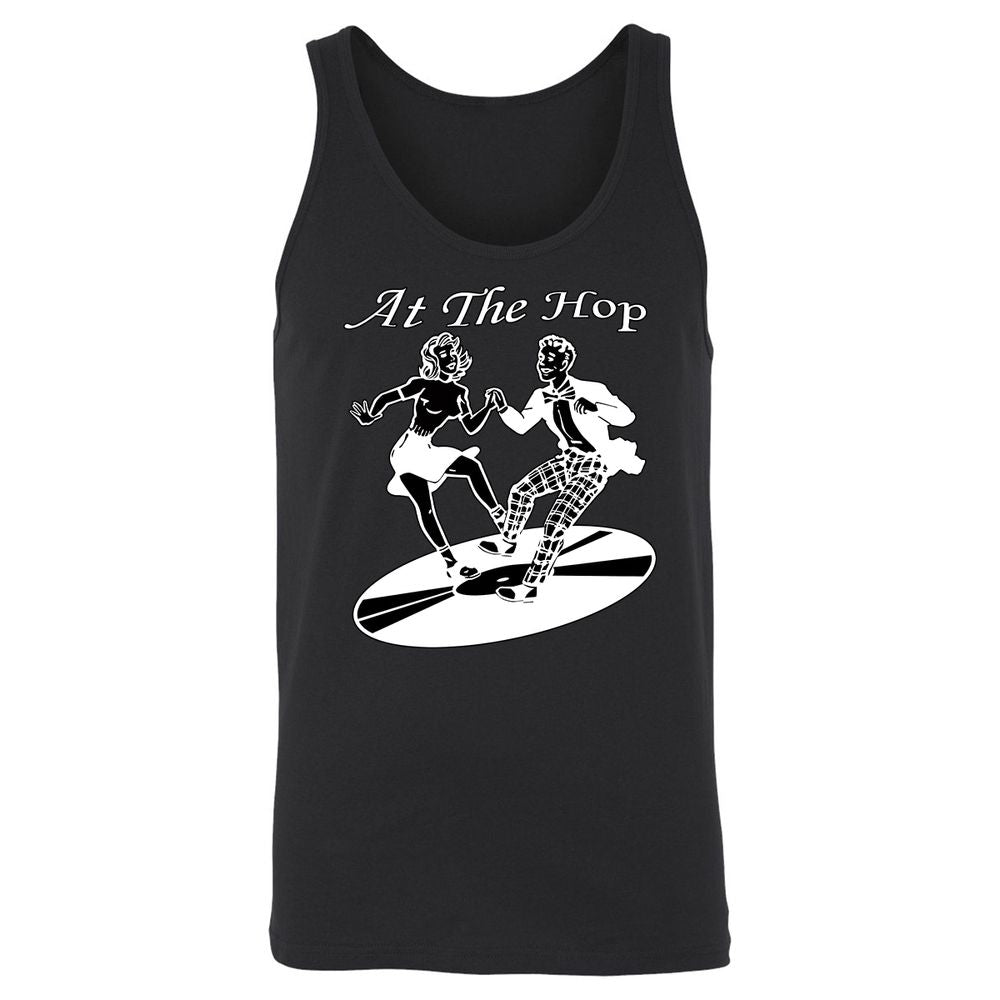 Unisex Jersey Tank - HJDVCTUK - Black - 1