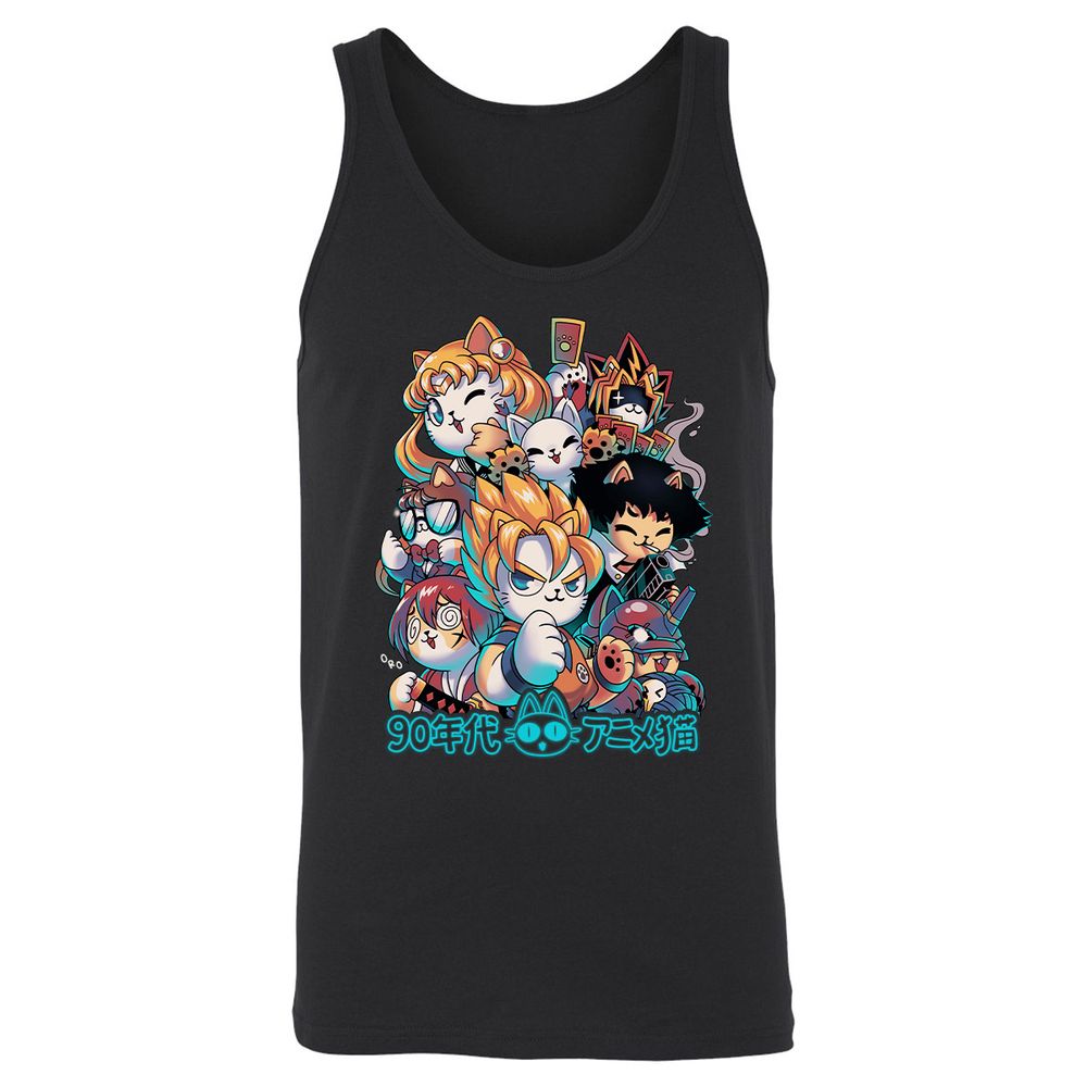 Unisex Jersey Tank - CQ3Q5LD8 - Black - 1