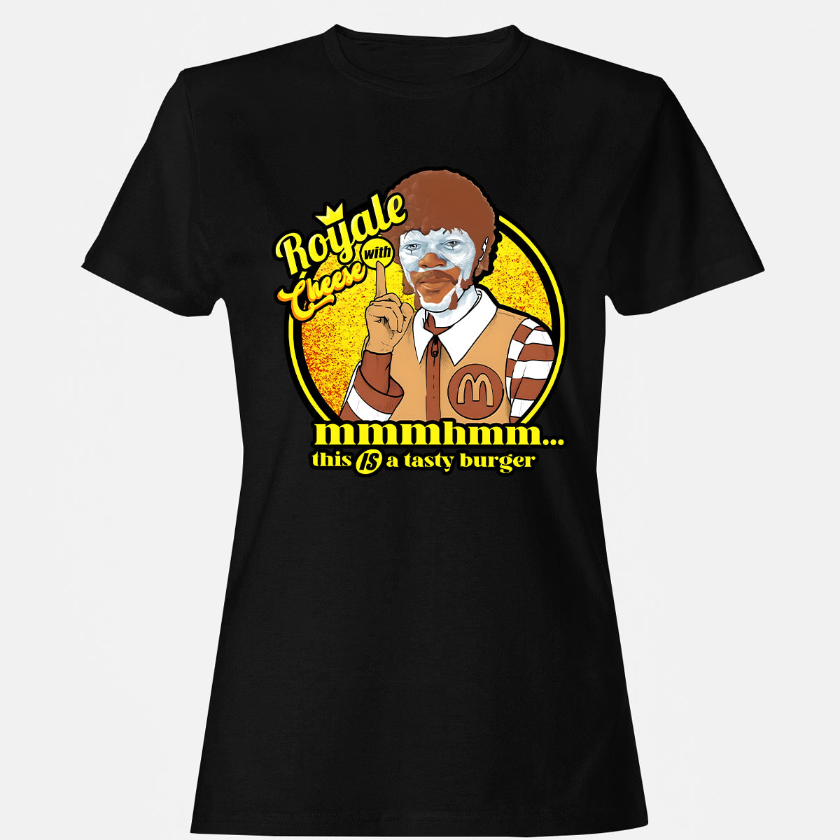 Women's T-Shirt - FRNJZB25 - Black - 1
