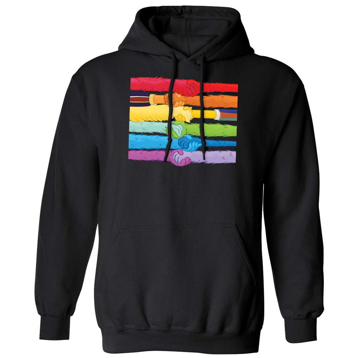 Classic Unisex Hoodie - 7DUDZ2L1 - Black - 1