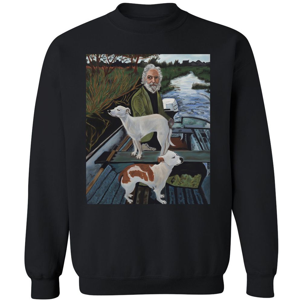 Classic Unisex Sweatshirt - QZ94E5WU - Black - 1