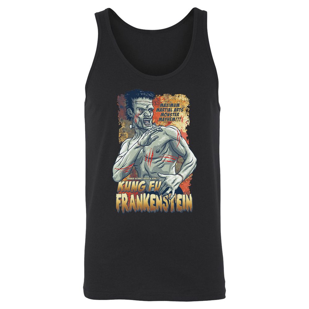Unisex Jersey Tank - 9FFB2922 - Black - 1